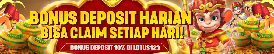 LOTUS123 bonus harian 